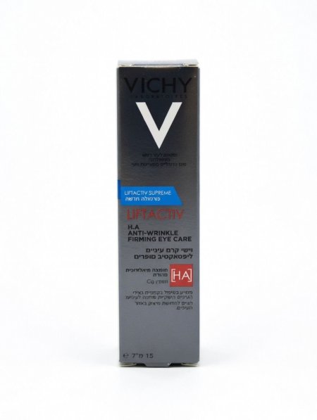 كريم فيتشي ليفت اكتيف سوبريم H.A. لشد وتجاعيد العين – Vichy Liftactiv Supreme H.A. Anti-Wrinkle Firming Eye Care